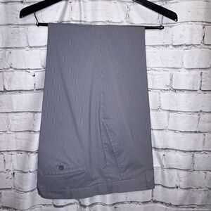 Nike Golf Dri-Fit Pants Gray Stripe Trouser 38x32